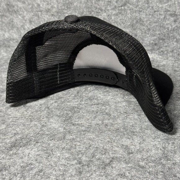 MagnaFlow Trucker Hat - Logo Snapback Black - Mesh Back - New Magna Flow Cap - Picture 2 of 4